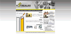 Desktop Screenshot of frealdo.com.br