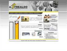 Tablet Screenshot of frealdo.com.br